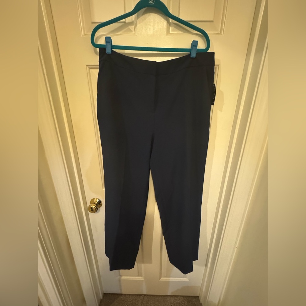 Boston Proper NWT Deep Navy Blue Size 18 Dress Pants